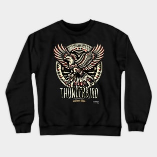 Old Gods Mystic Native American Indian Thunderbird - Guardian of the Skies Crewneck Sweatshirt